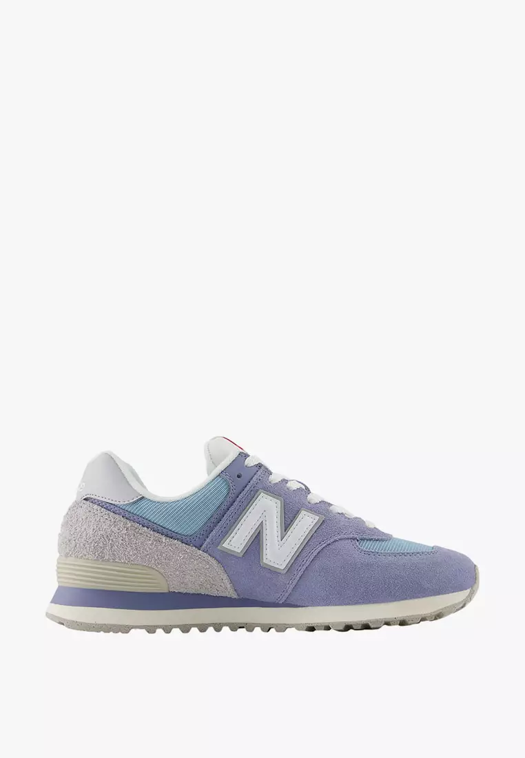 Discount on New Balance  shoes - SKU: New Balance 574 Unisex Sneakers Shoes - Blue