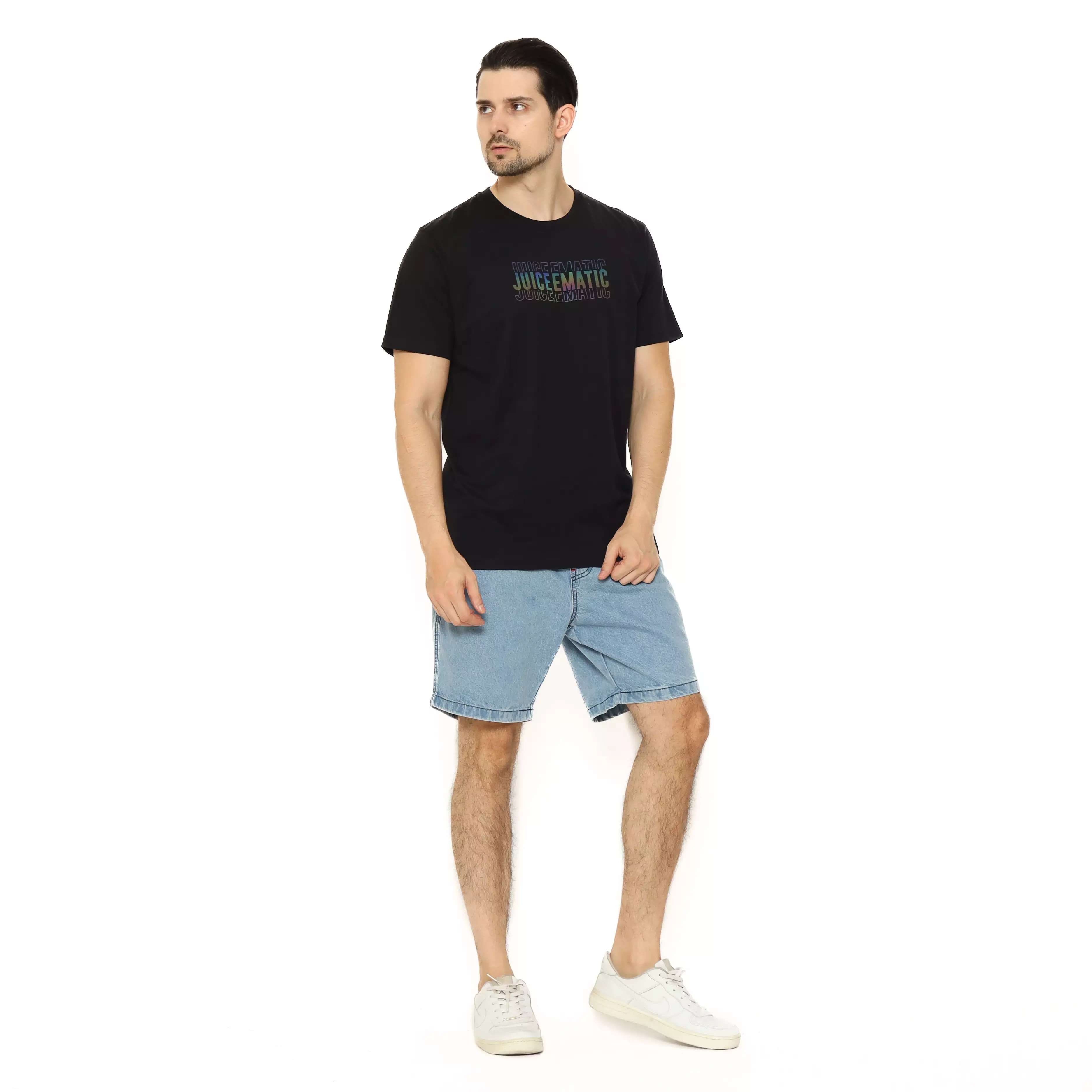 Juice Ematic Kaos Lengan Pendek Pria Arcenciel Men Tee Planet Surf