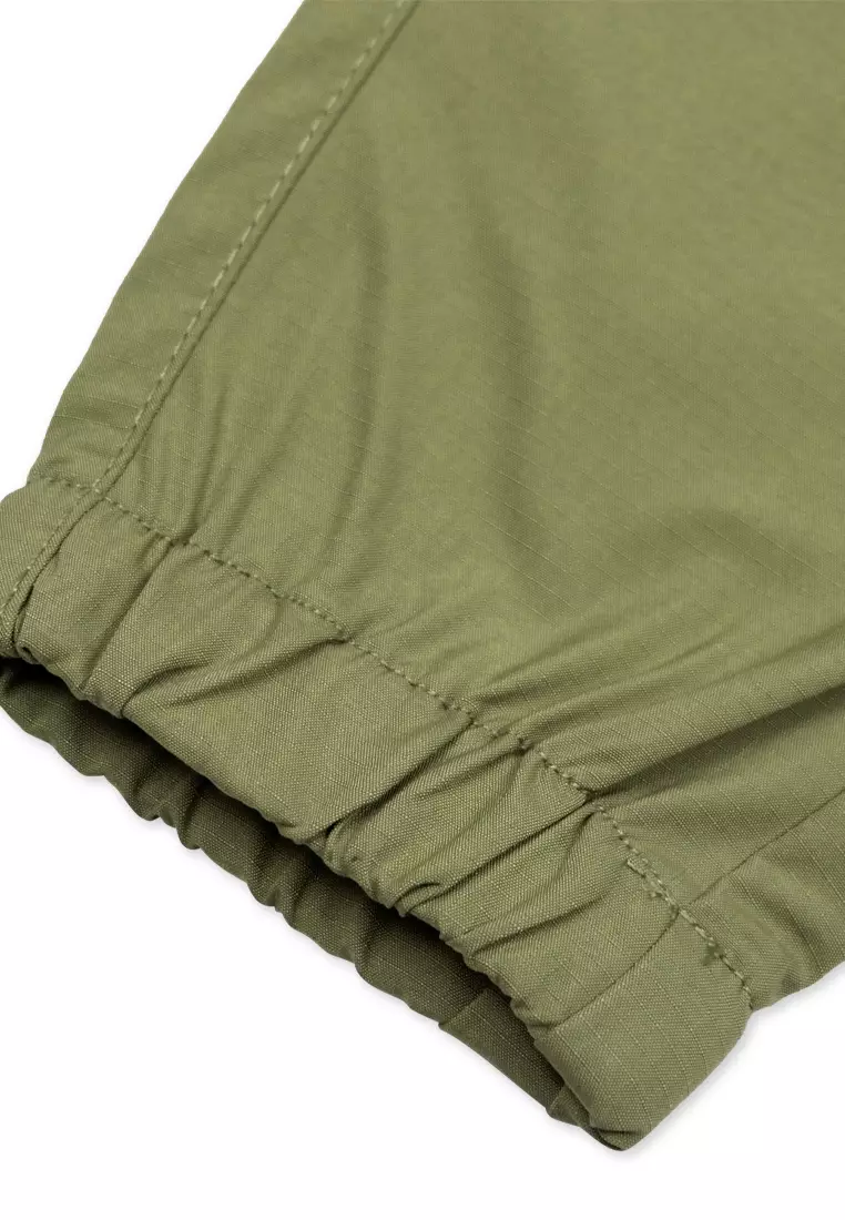 Boys Cargo Jogger Pants with Embroidery Details