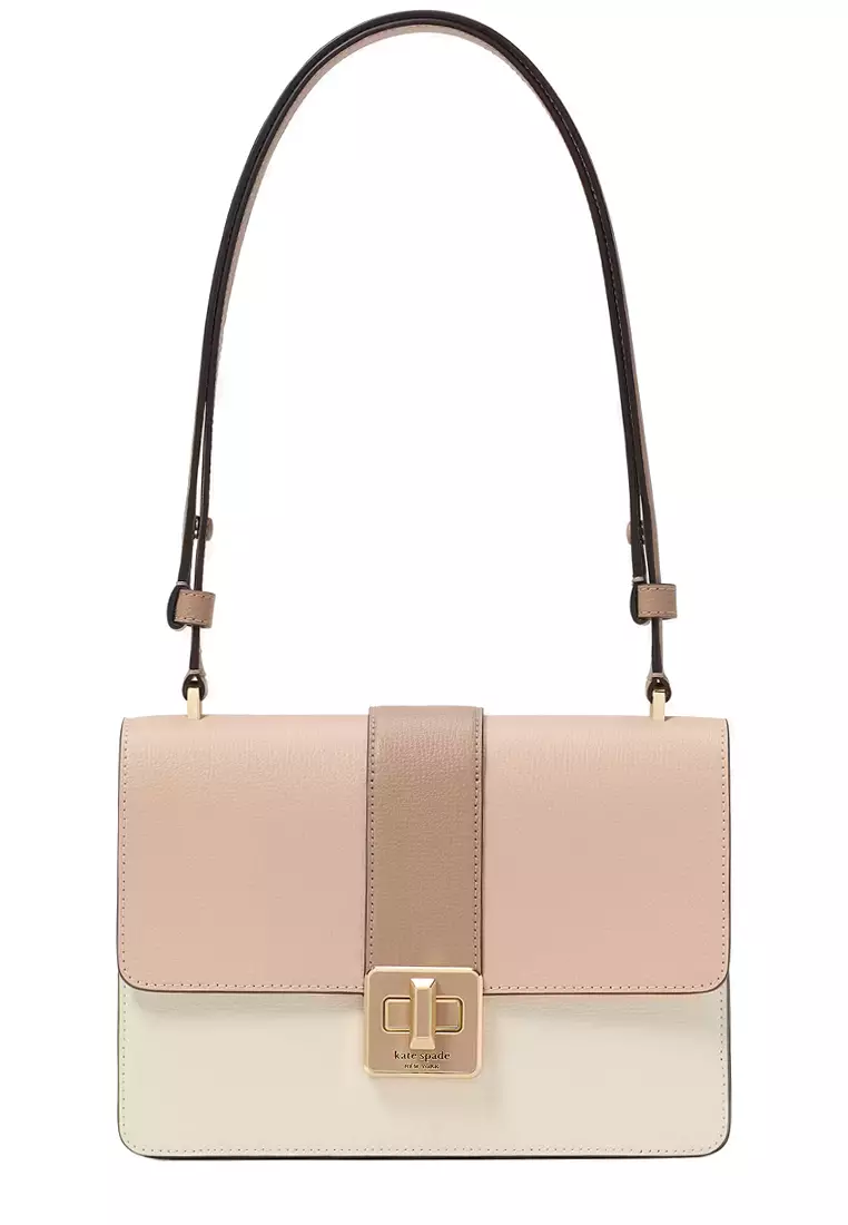 Buy Kate Spade Phoebe Turnlock Shoulder Bag - Toasted Hazelnut