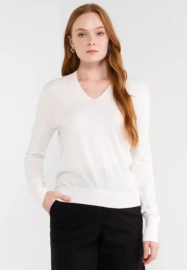 Ck v cheap neck sweater