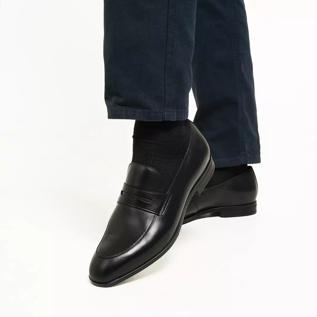 Odaly Loafer in Leather - Black