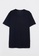 LC WAIKIKI black V-Neck Short Sleeve T-Shirt 554F2AAA7F93EBGS_6