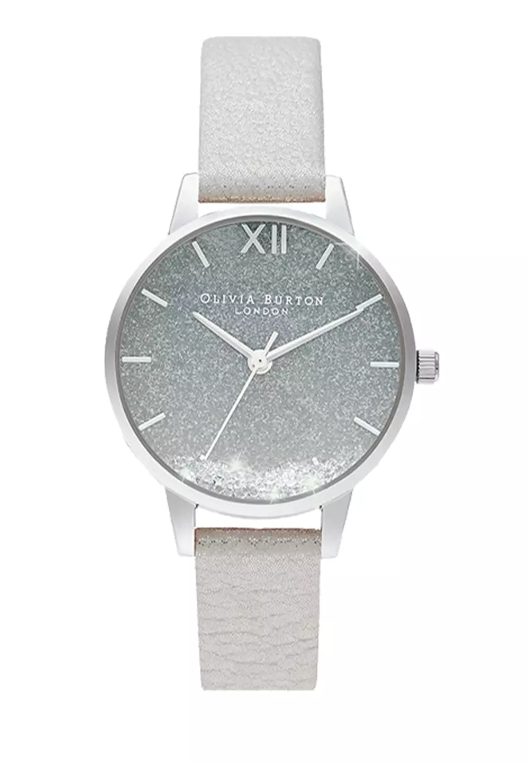 Olivia Burton Wishing Waves Ombre Glitter Dial Women's Watch 30mm - OB16US42