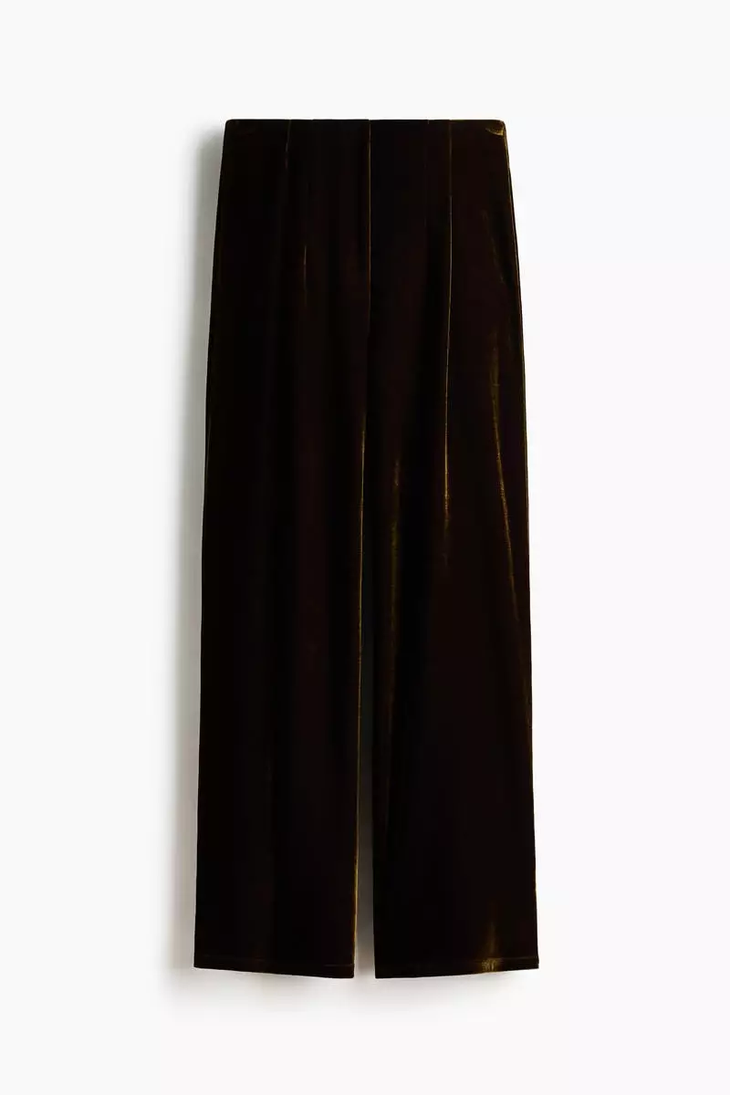 Velour trousers