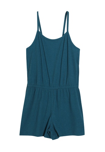 Old Navy blue Ribbed Cami Romper 27016KAC1509D6GS_1
