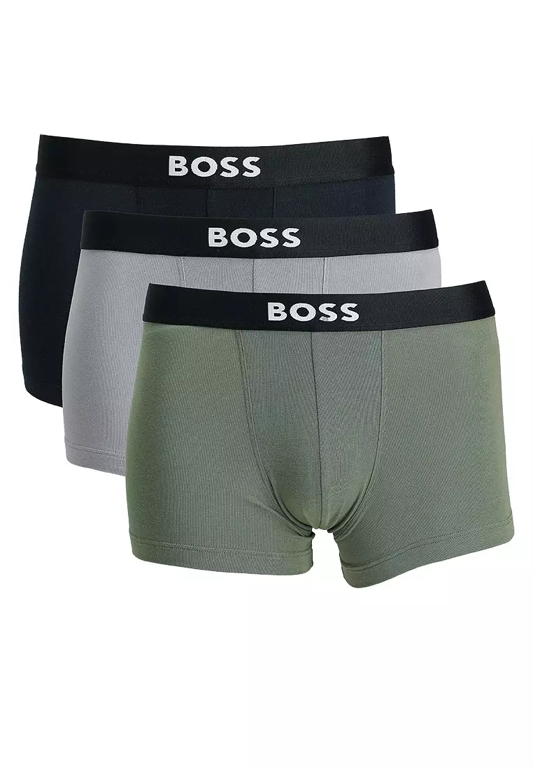 Logo Waistband Trunks 3 Pack - BOSS Bodywear