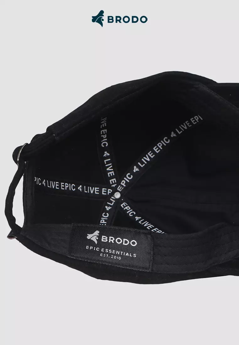 BRODO - Type Hat Black