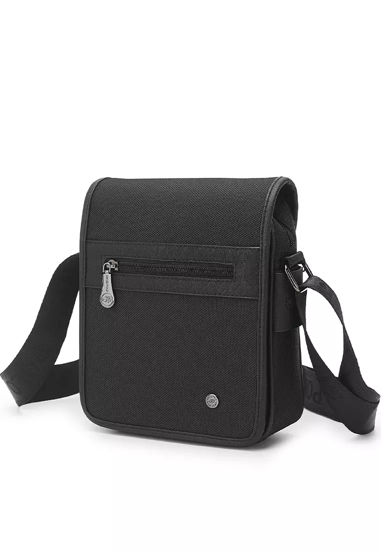 Men's Sling Bag / Crossbody Bag (Tas Selempang Pria) - Hitam