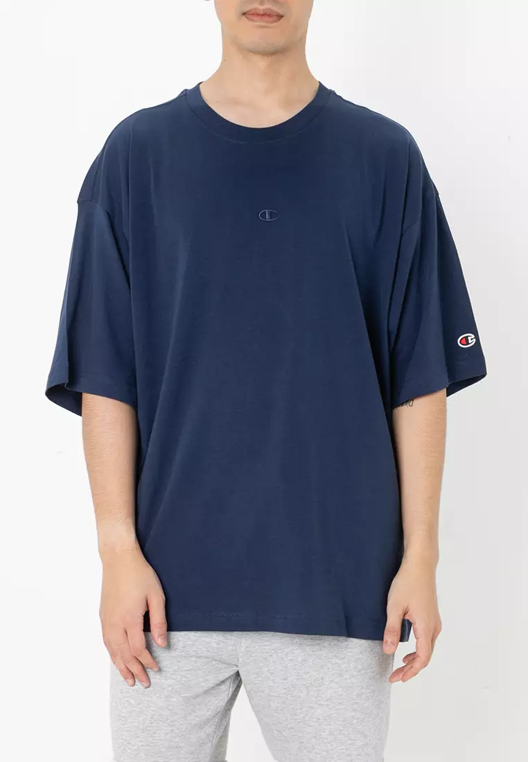 Buy Champion Crewneck Logo T-Shirt 2025 Online ZALORA Philippines