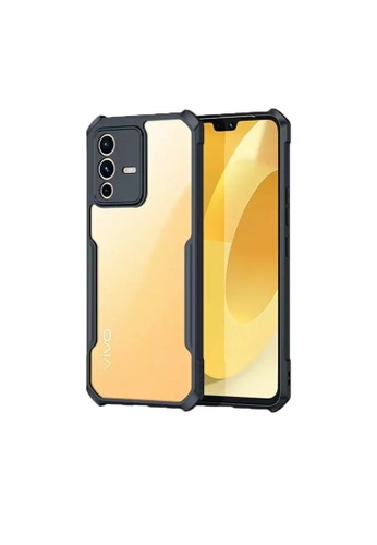 MobileHub black Vivo V23 5G Xundd Urban Armor Gear Shockproof Case (Black) EC8B9ES0509686GS_1