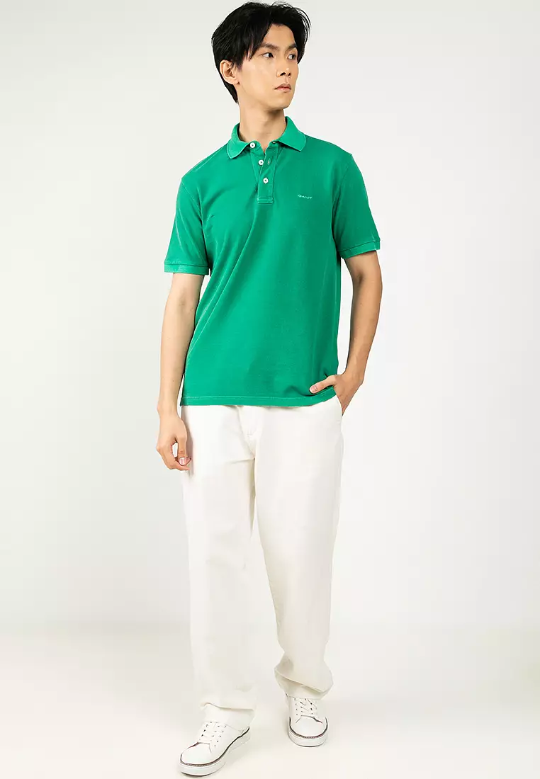 Sunfaded 珠地布POLO恤