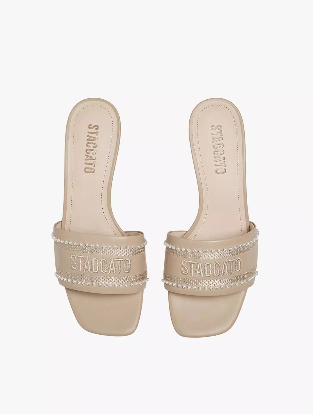 Staccato EBI28-018 Women's Sandal Heels - Beige
