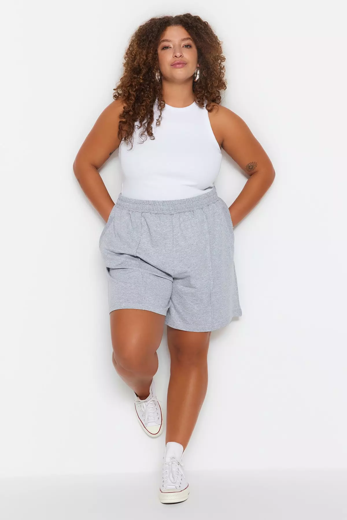 Plus size shorts online best sale
