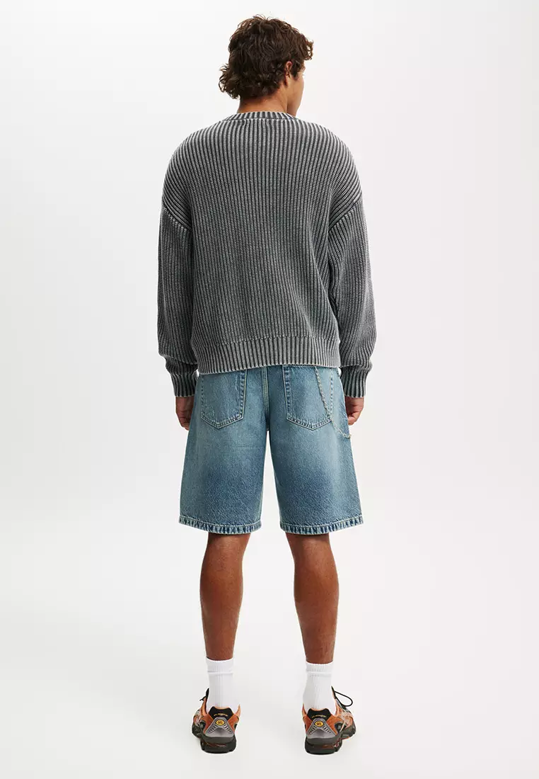 Baggy Denim Shorts