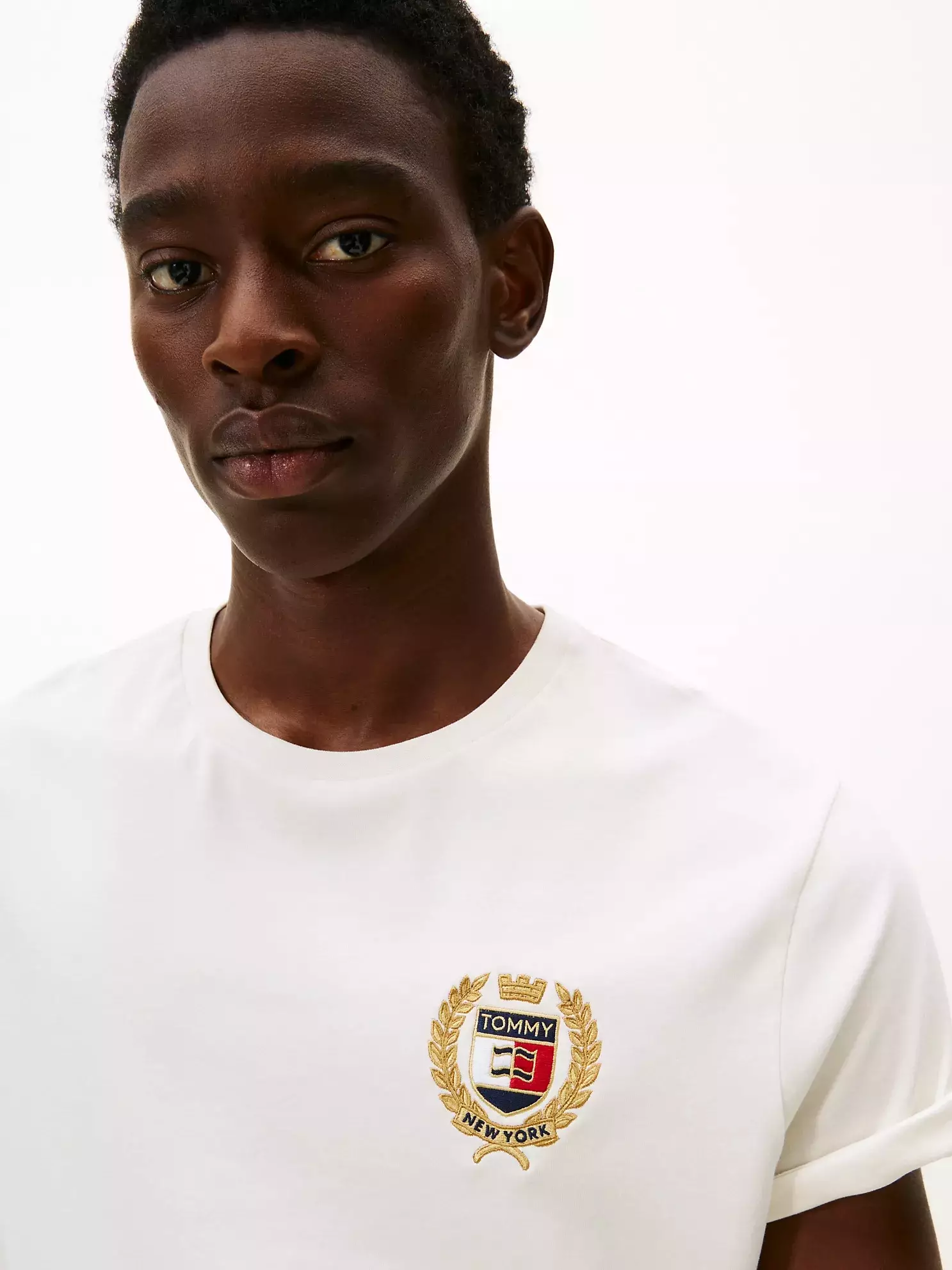 Tommy Hilfiger - Laurel Leaf Cotton Interlock T-Shirt