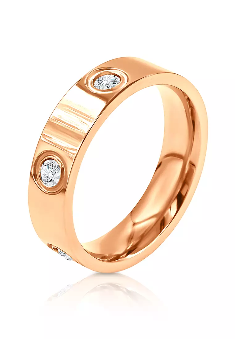 Adjustable pinky ring clearance