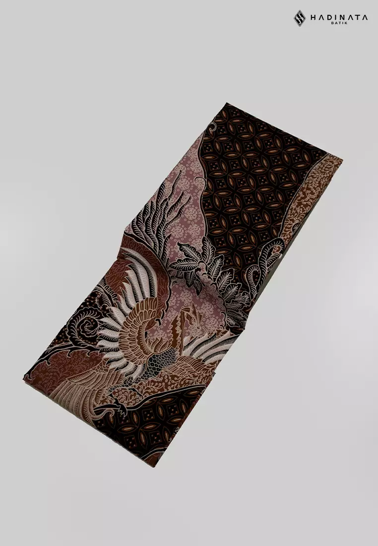 Hadinata Batik Premium Kain Katun Superfine Bhumi Paksi Brown