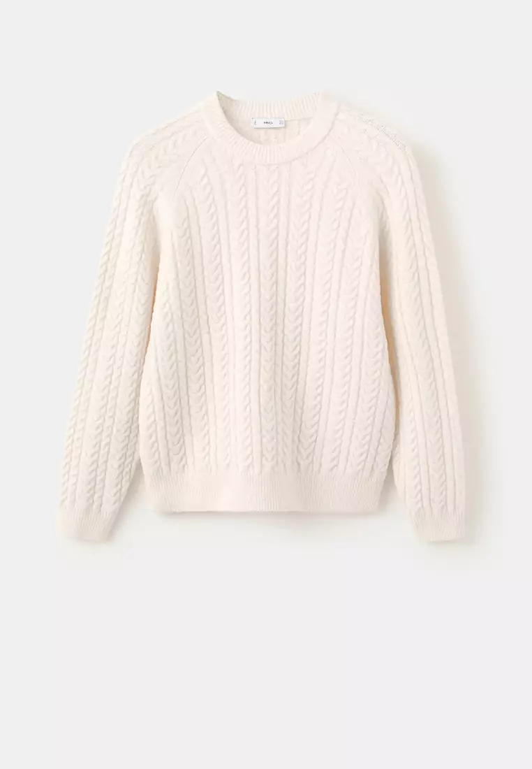 Braided Knitted Sweater