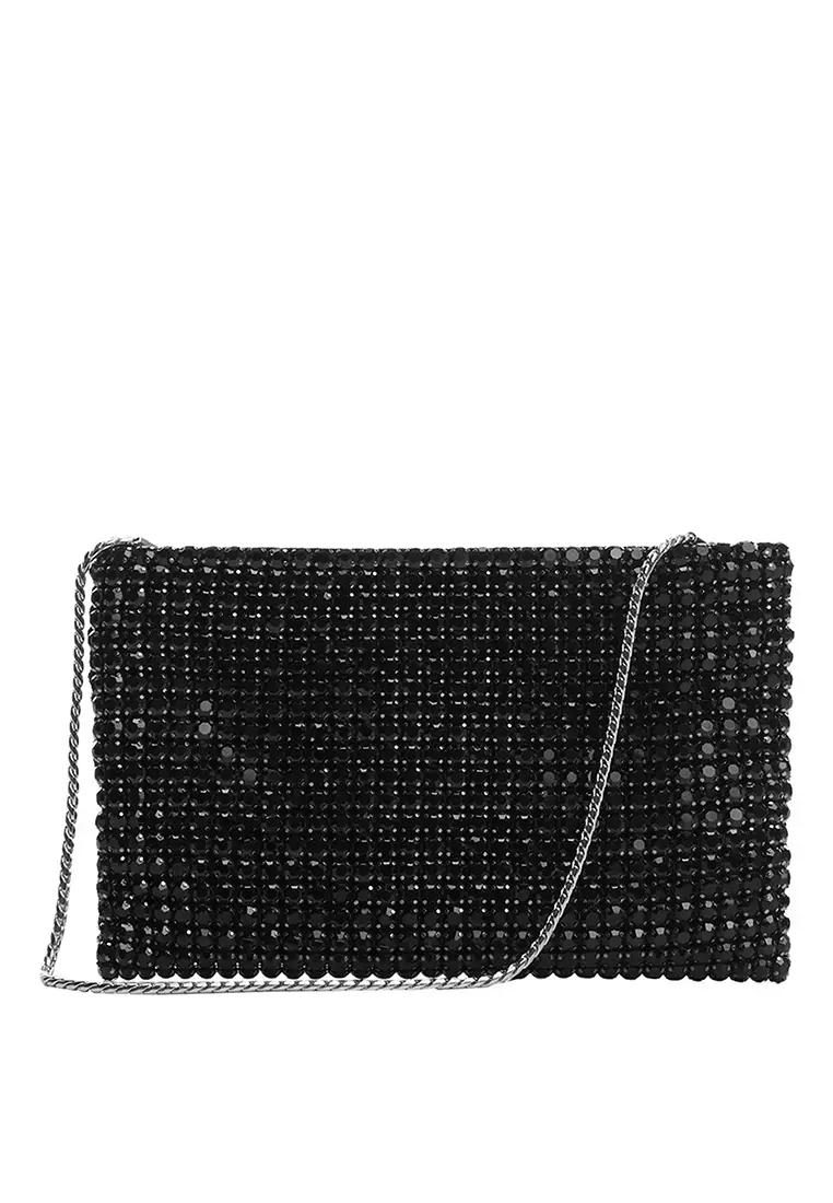 Jual Mango Chain Bag With Crystals Original 2024 ZALORA Indonesia