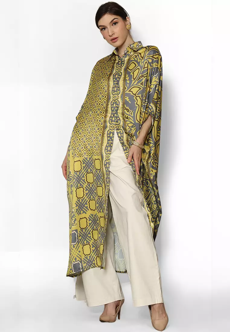 Kanzi Collared Kaftan