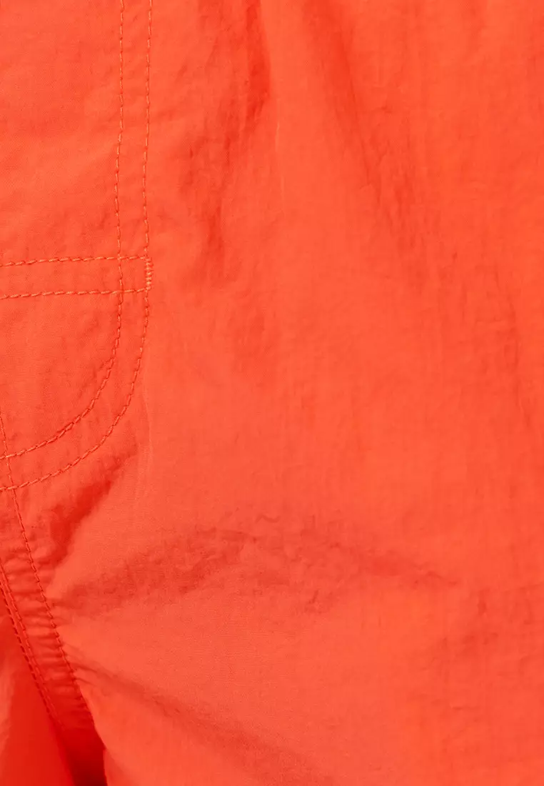 男裝皺紋中腰泳褲