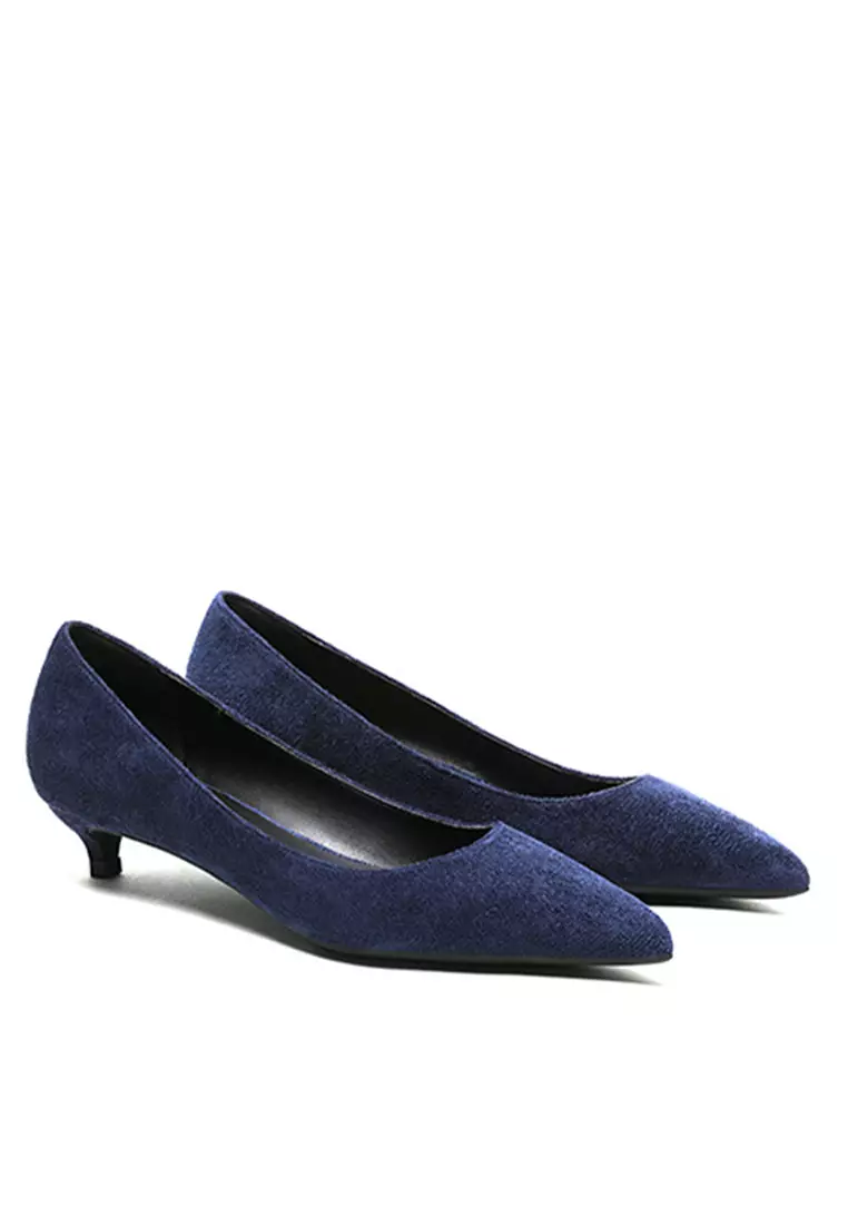 3CM Uniform Pointed High Heel Shoes HZL132