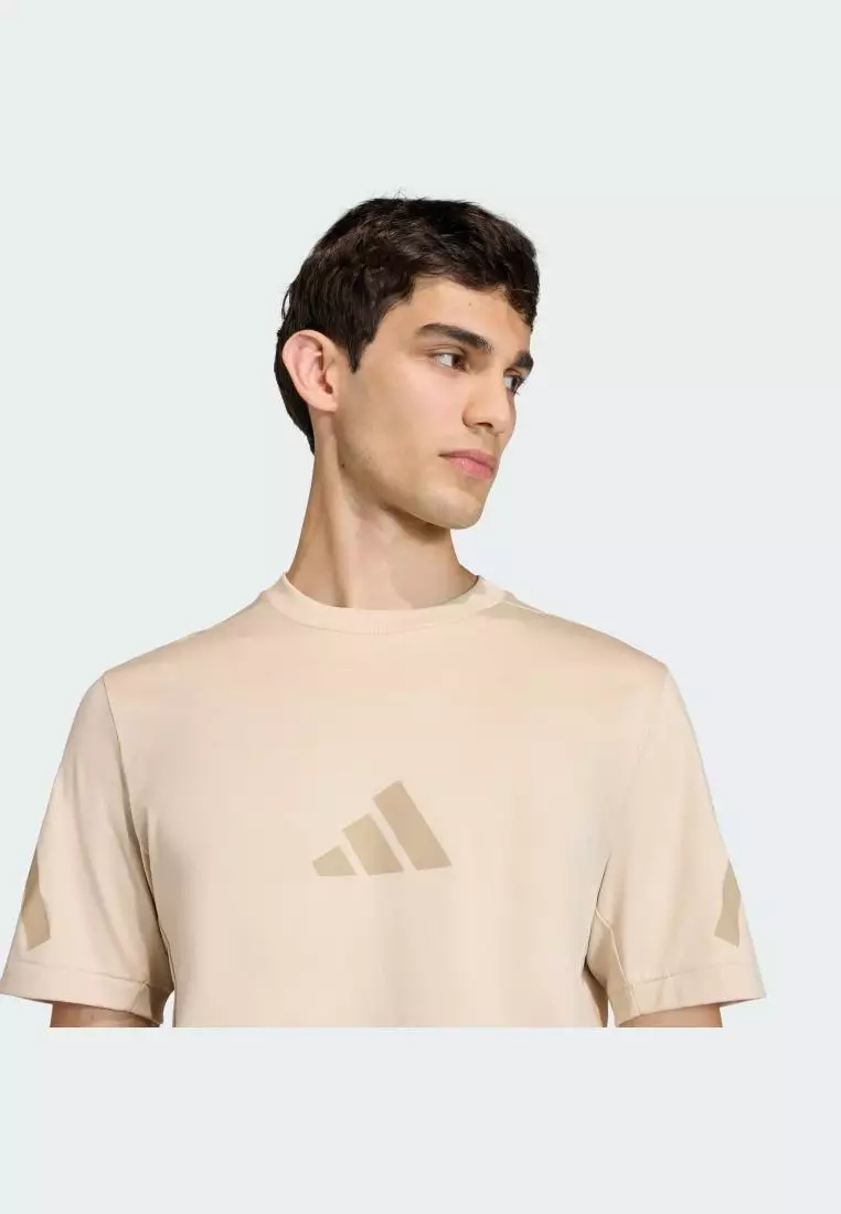 Lifestyle Z.N.E. Tee Men Beige KE4694