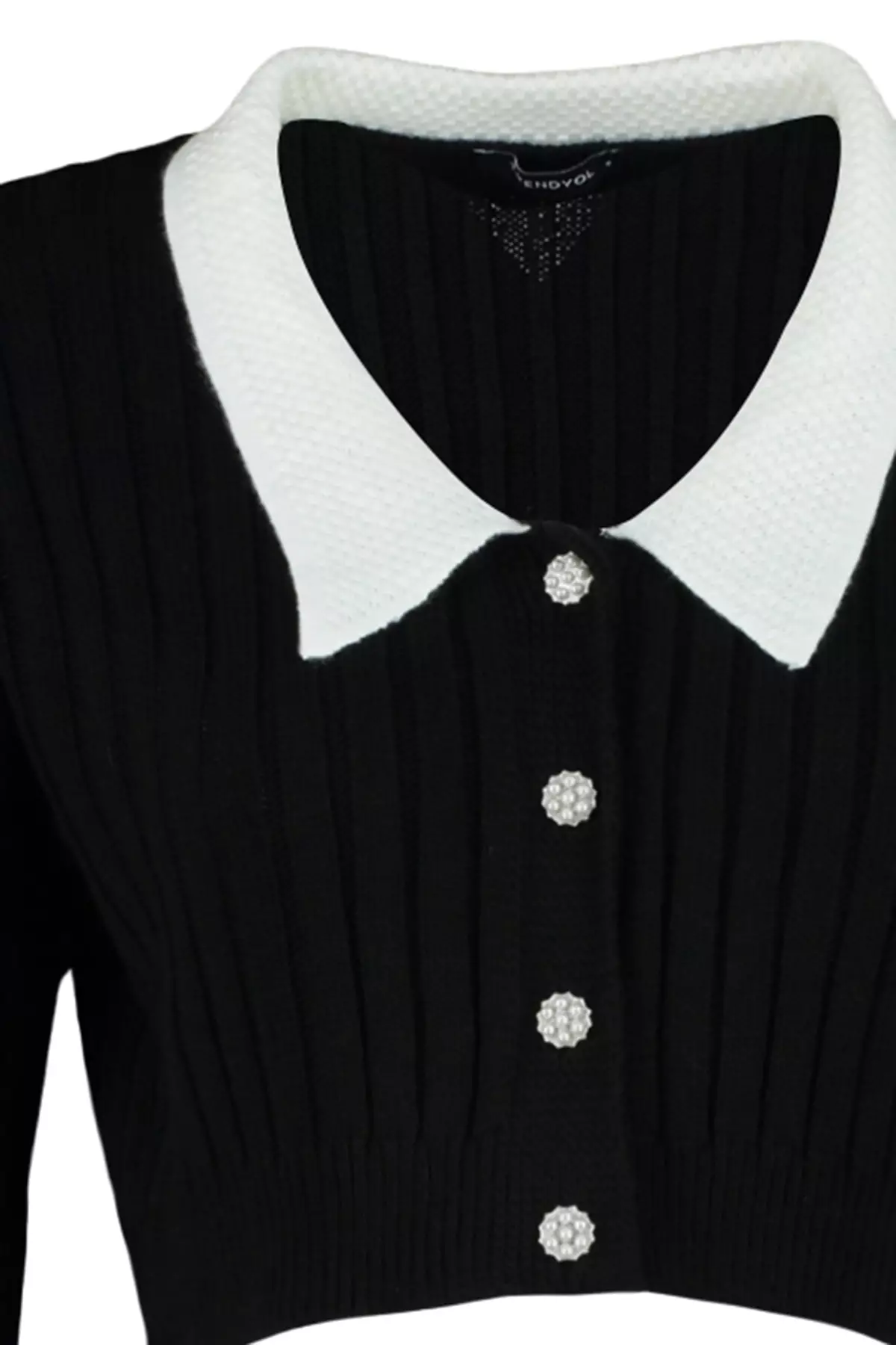 Collared Crop Cardigan