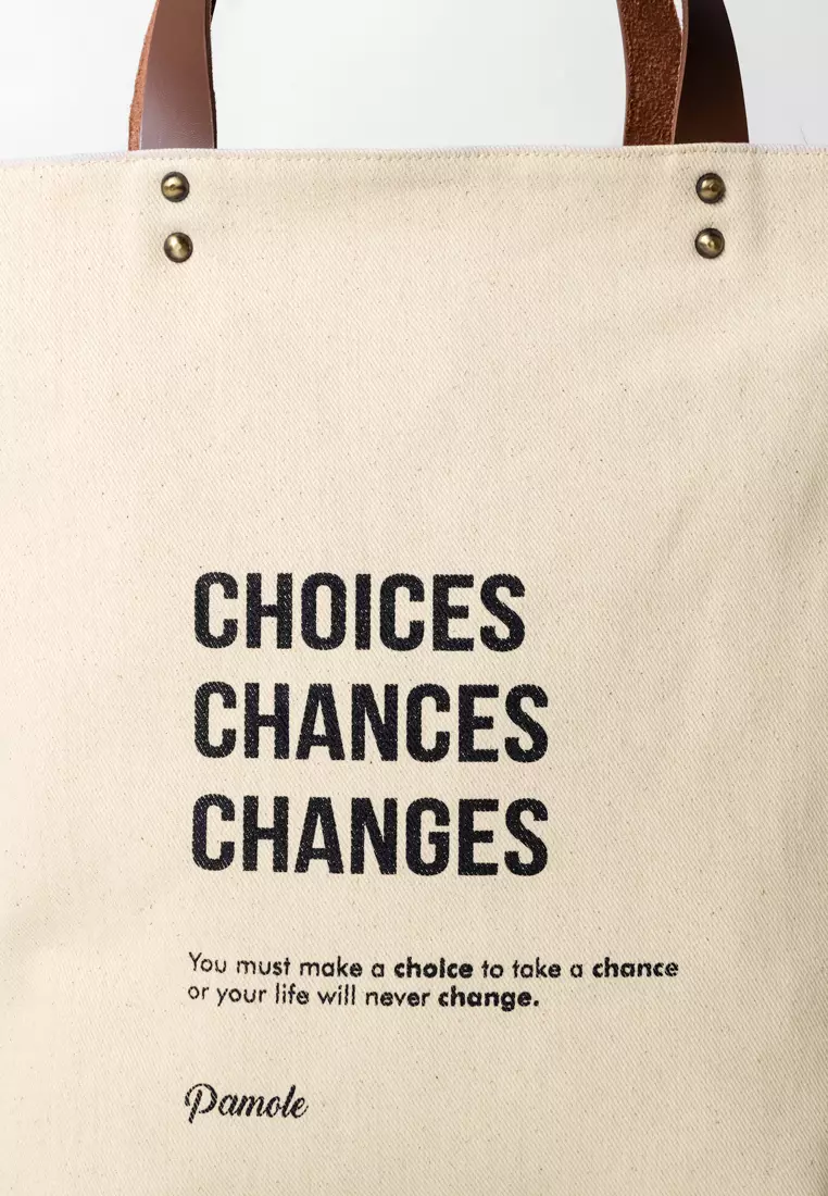 Tas Totebag Penutup Resleting Kana Series