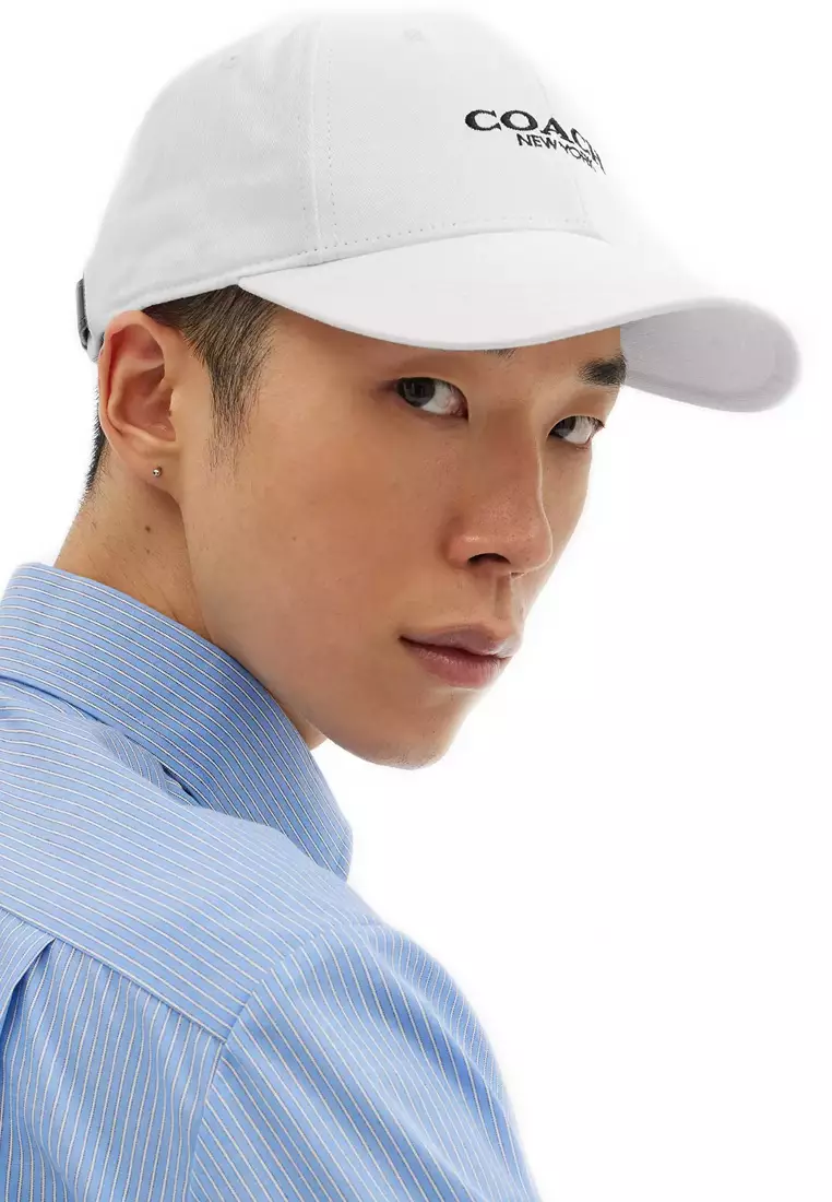 Buy COACH Embroidered Baseball Hat in Chalk CAA64 (M/L) 2026