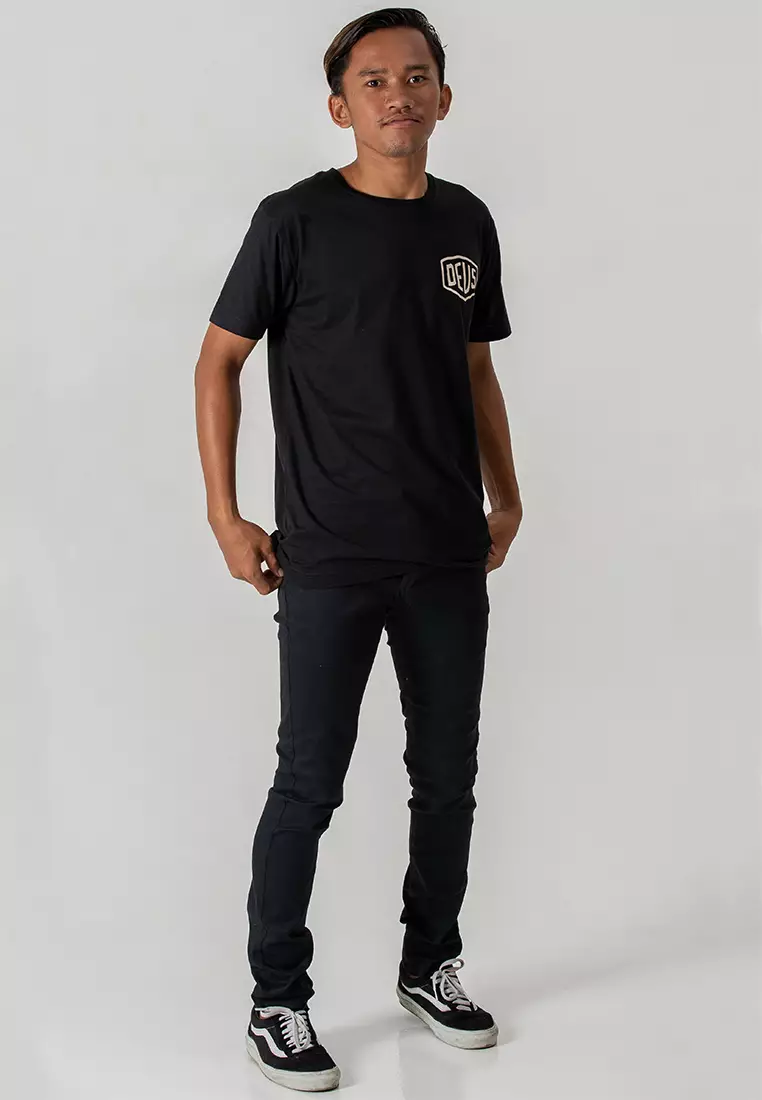 Deus Ex Machina☆TEMPLE OF ENTHUSIASM OG 半袖T シャツ TEMPLE OF ENTHUSIASM OG - BLACK – (ID) Deus Ex Machina