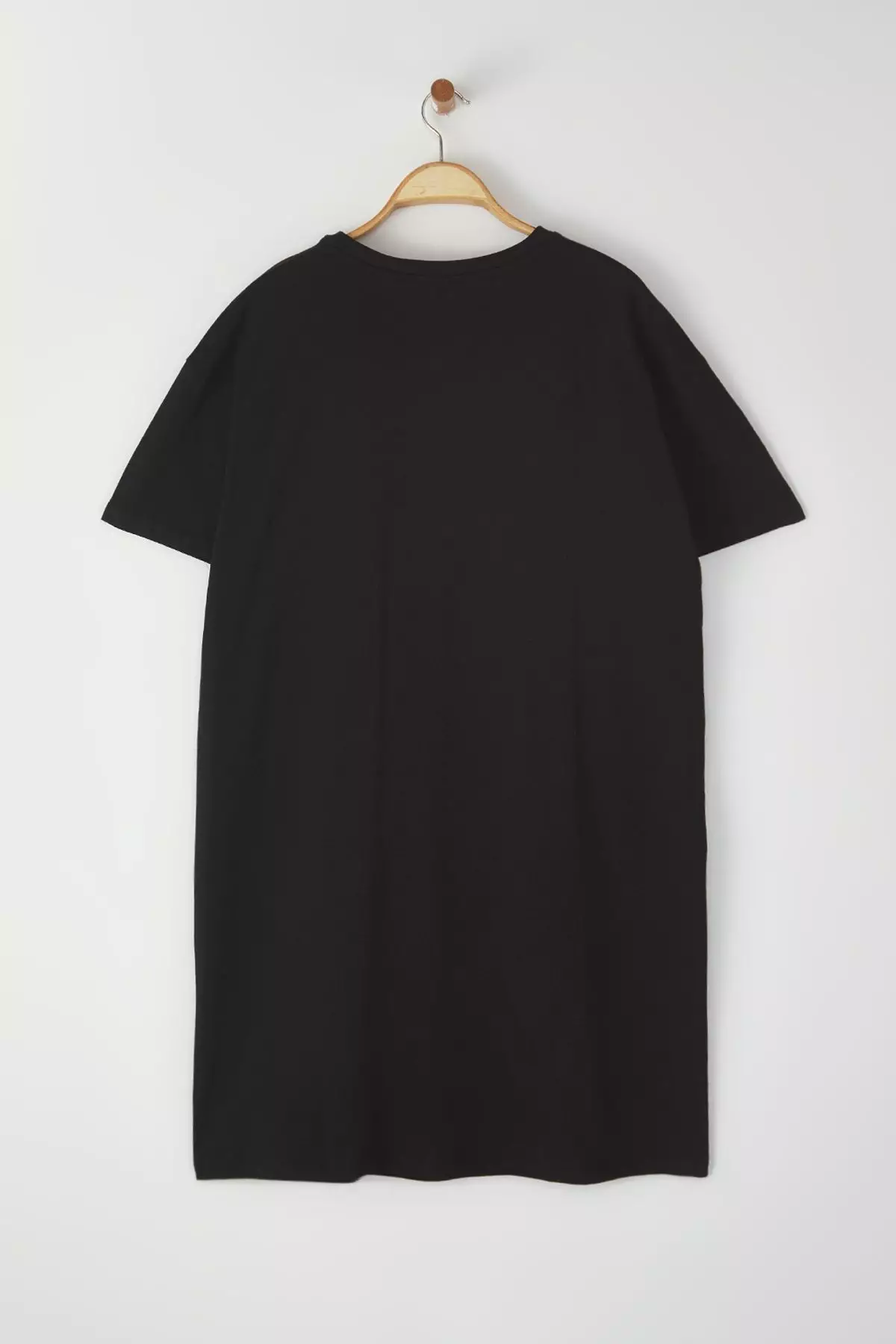 Crew Neck Stoned Plus Size Knitted Dress