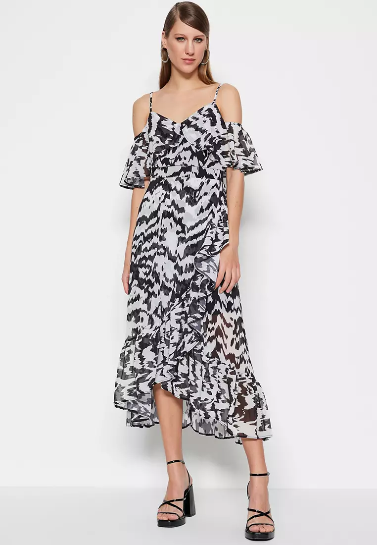 Buy Trendyol Multi Colored Evening Dress 2025 Online ZALORA