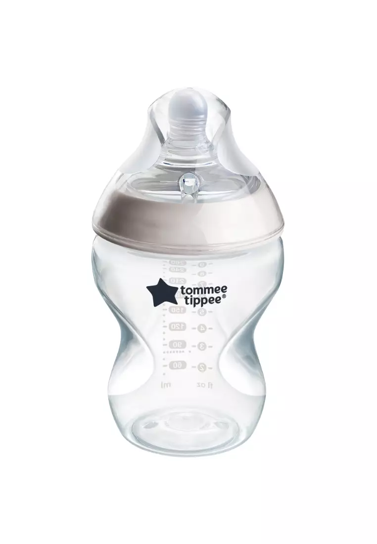 260ml Natural Start PP Feeding Bottle 3+ months, Medium Flow Breast-Like Teat