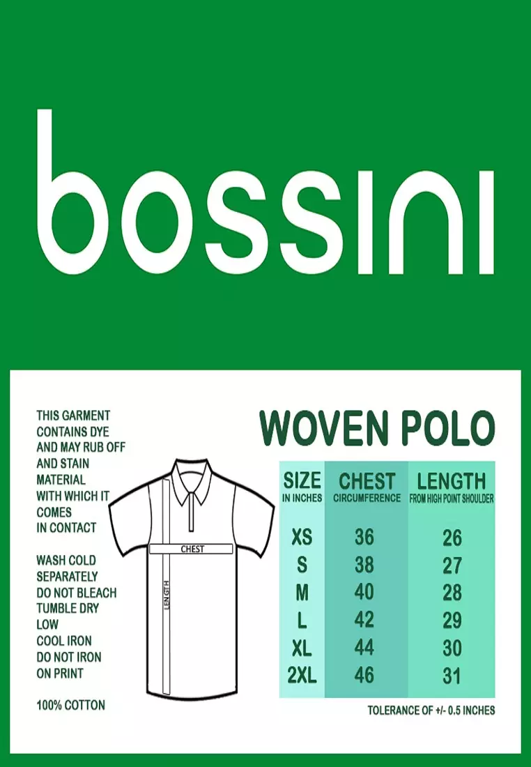 Woven Polo Short Sleeve