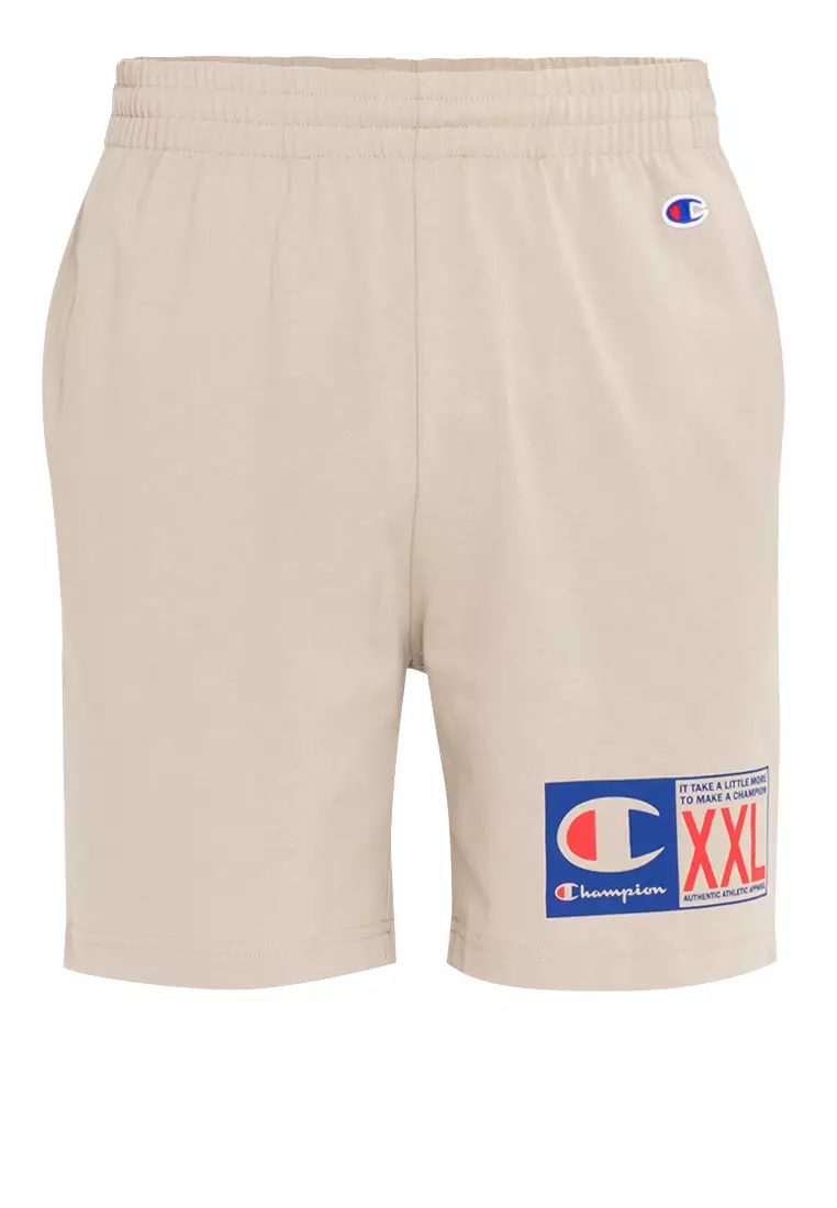 Champion off outlet white shorts