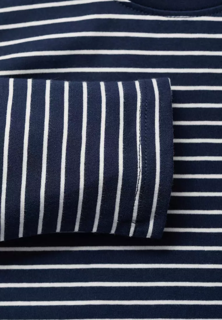 Striped Cotton T-Shirt