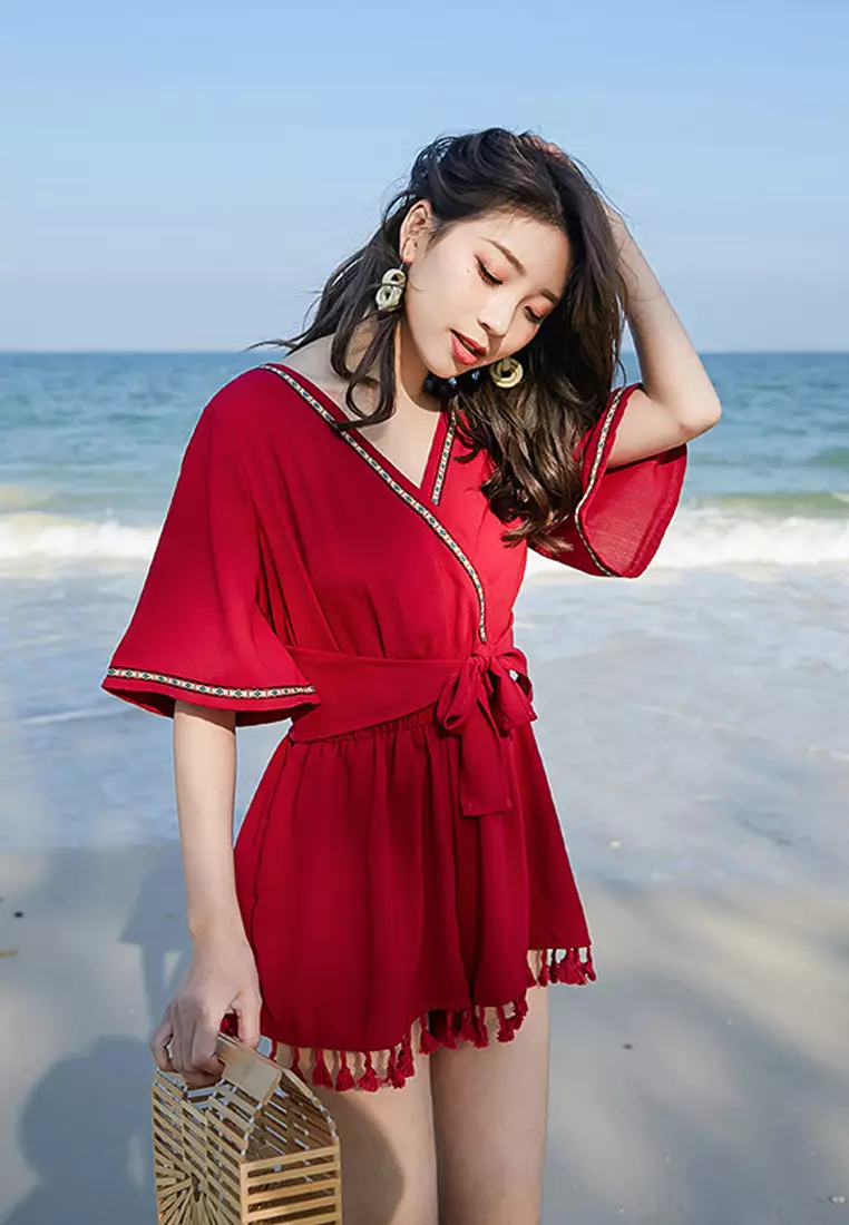 Women's beachwear top