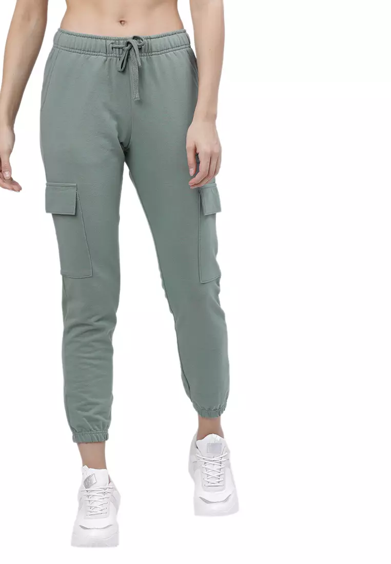 Slim fit track pants womens top