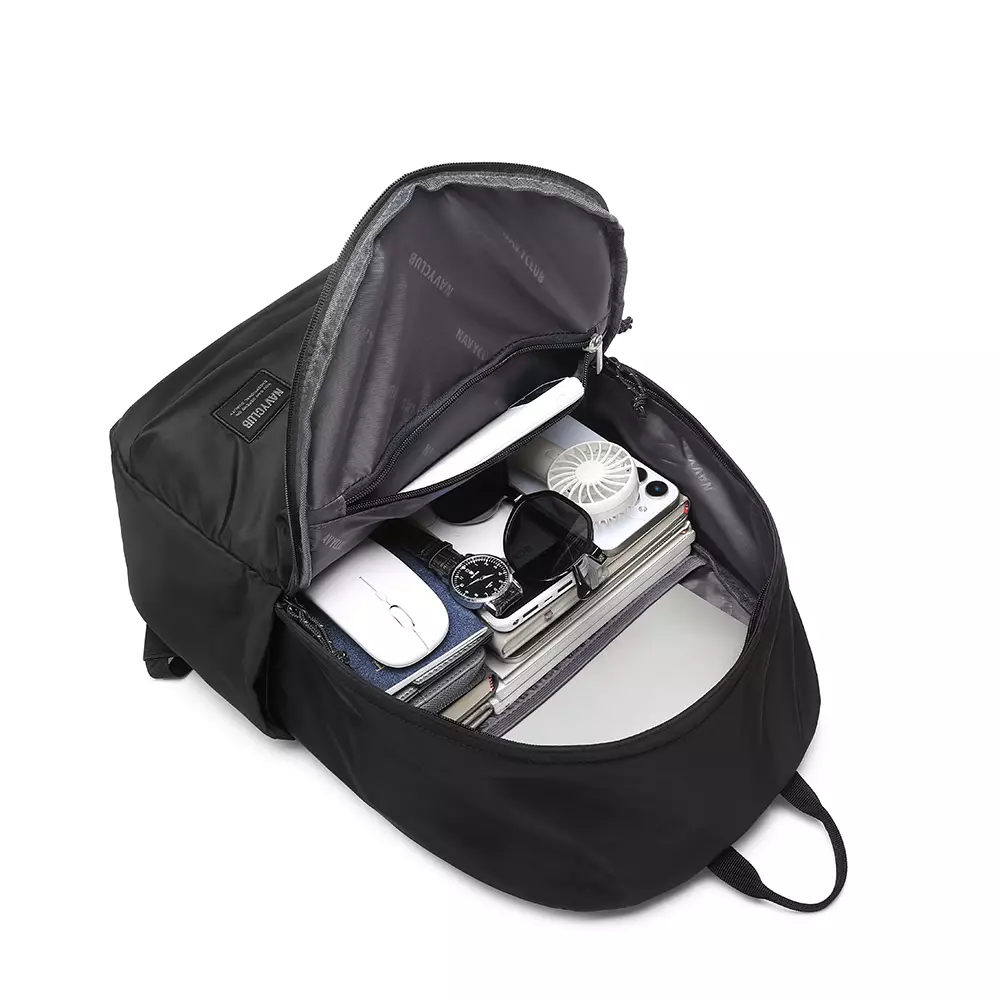 Navy Club Tas Ransel Kasual EBJ - Tas Ransel Pria Wanita Tas Ransel Unisex - Backpack Daypack 14inch