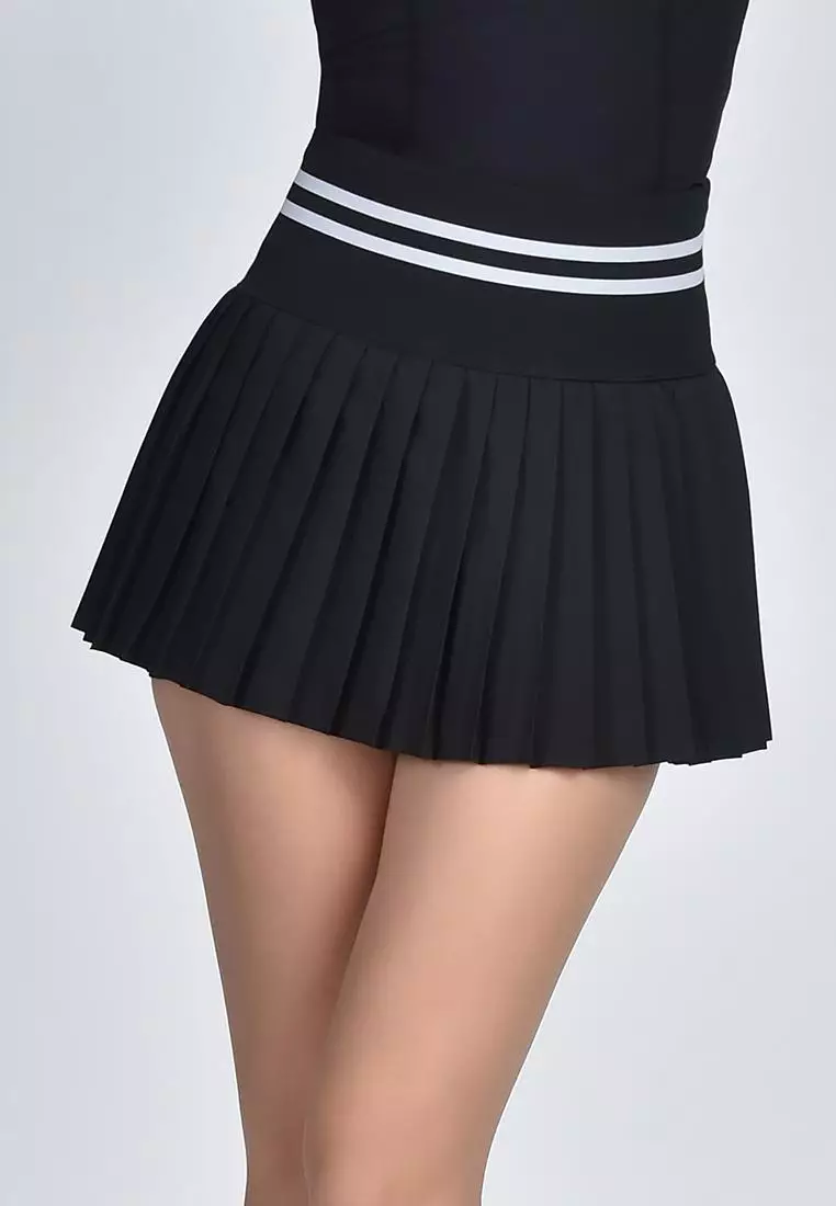 Women's Active Quick Dry Sports Skirt with Inner Shorts