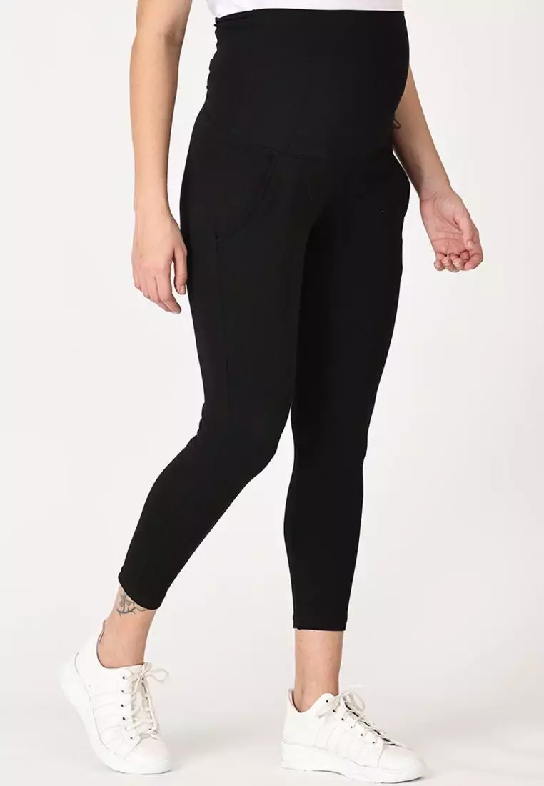 Comfy Maternity Leggings Black