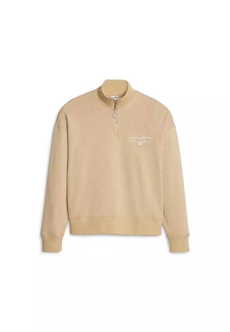 Puma zip sweatshirt sale