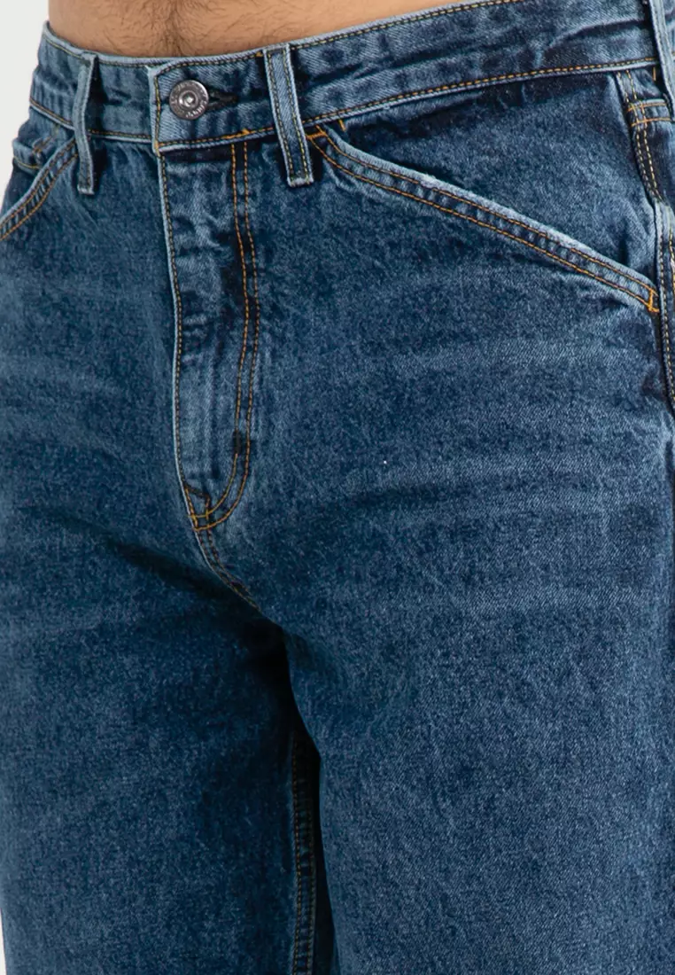 Superdry Men's Vintage Carpenter Jeans - Blue - Straight Jeans
