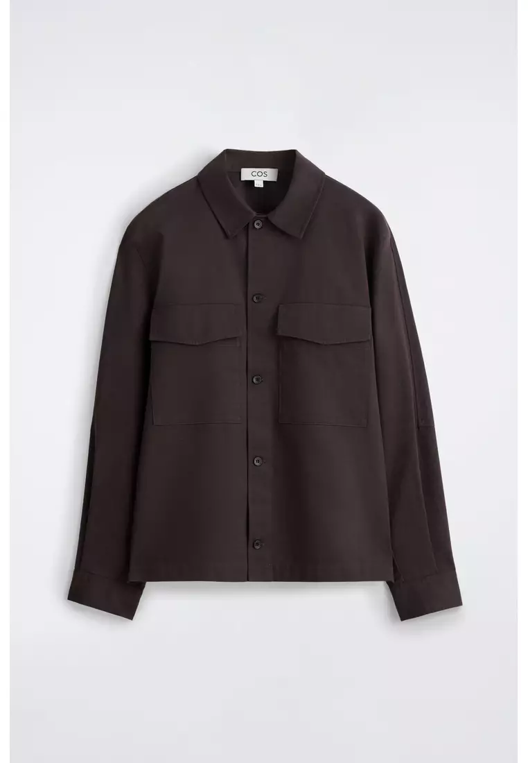 RELAXED COTTON OVERSHIRT