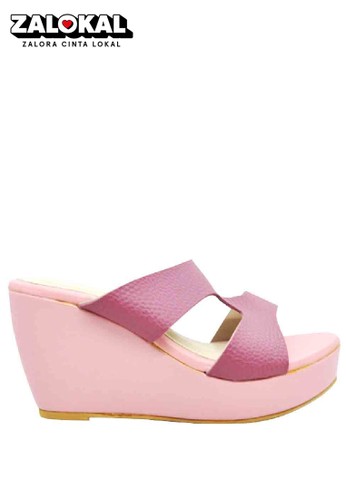 Jual Mayonette Mayonette Herma Wedges Shoes Sepatu Fashion Wanita Trendy Pink Original Zalora Indonesia