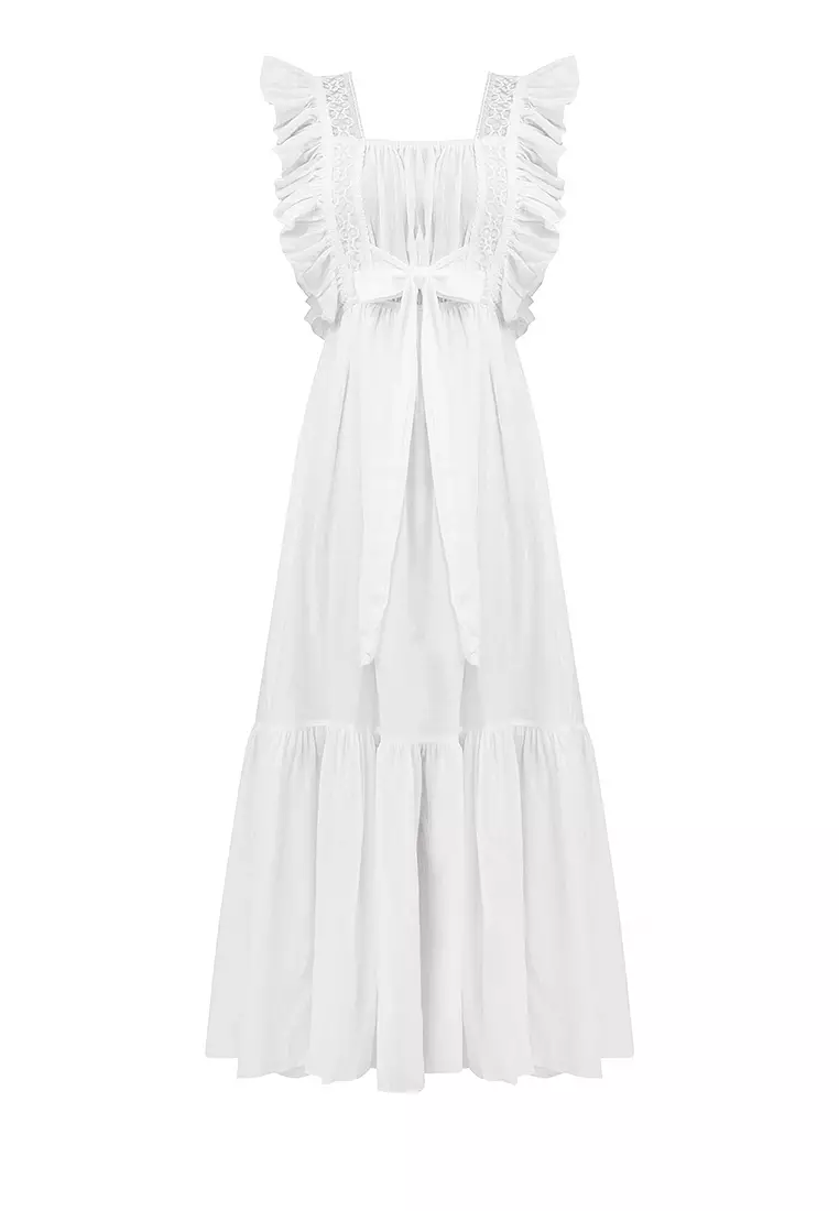 Carmela Square Neck Maxidress