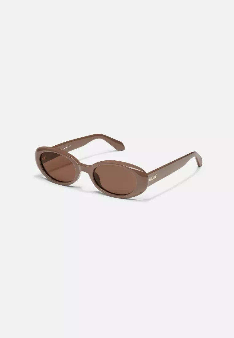 Felt Cute Sunglasses - Doe/Brown - Exclusive Colourway