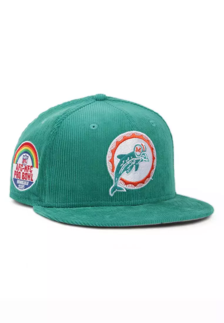 Miami Dolphins AFC Teal Black Tie Dye 9Fifty New Era Fits Snapback Hat